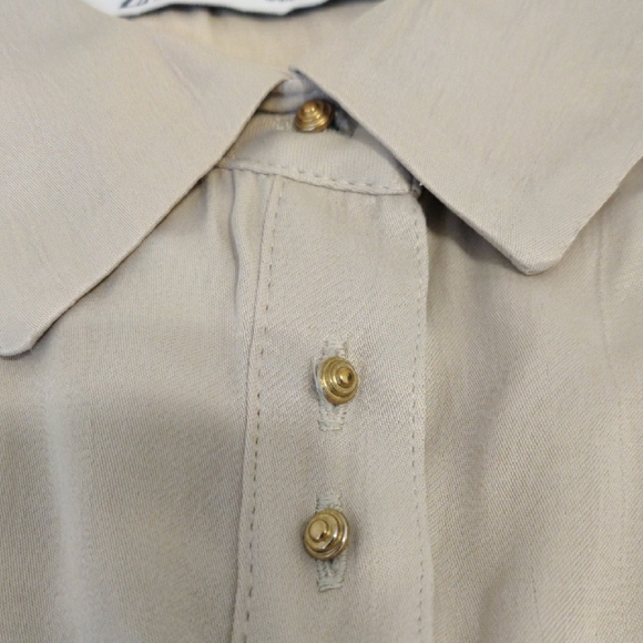 ZARA. Women's Beige Shirt - Picture 3 of 10